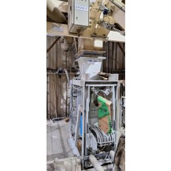 Ensacheuse ciment Flo 10 - sacs à valve de 25kg avec barrières de sécurité et interface tactile