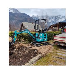 Mini-pelle parfaite pour les travaux en espace exigu -  Sunward SWE 08B