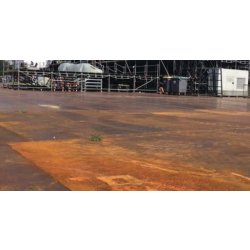 Location de plaques de roulage  pour chemins d'accès et plateformes temporaires - ACIER