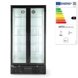 Vitrine réfrigérée de présentation boissons 2portes battantes 448L ARKTIC HENDI