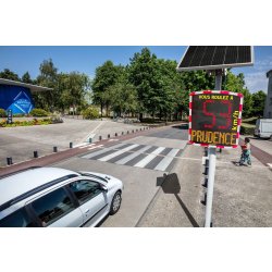 Radars pédagogiques  EVOLIS Vision - Matrice texte Full Led, visibilité optimale jusqu'à 200m