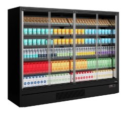 Vitrine réfrigérée Galaxy+ GP26FGD Black - design somptueux et froid basse consommation
