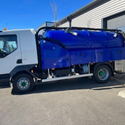 Combiné hydrocureur 16T personnalisable - Débit de 90L/min à 175bars, à 37L/min à 400bars