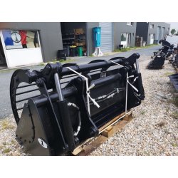 Godet pour chargeuse à griffe de compactage hydraulique