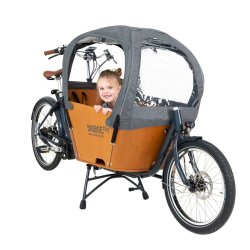 Biporteur Babboe City - Grand coffre pour 4 enfants - Boite Nexus 7 vitesses