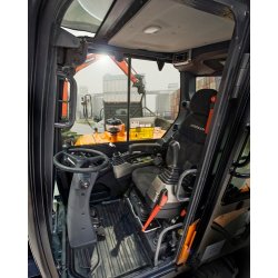Mini pelle 5,79t - Doosan DX57W-5 - Puissante et polyvalente avec moteur Doosan D24