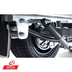 Remorque porte-engins professionnelle Hapert Indigo - 4,55 m de longueur utile, PTAC 3500 kg