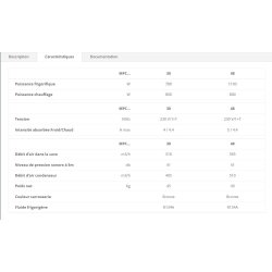 Climatiseur de cave à vin monobloc gainable MPC - Friax Industrie - Genesis Plus et Vintage avec options connectées