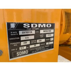 Groupe électrogène d'occasion - CUMMINS - 230 KVA