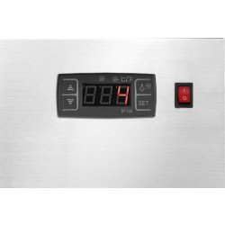 Mini-vitrine réfrigérée 78L, inox A2CH 700478G Bartscher