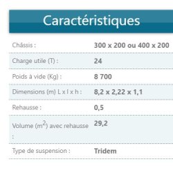 B240tc remorque agricole standard - delaplace - charge 24 t