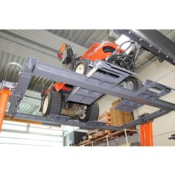 Pont élévateur mobile FA-TORO - 2,75 t / 2,3 m - électro-hydraulique, rampes d'accès et bras télescopiques