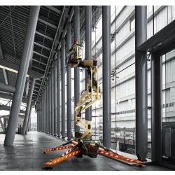 Nacelle articulée à chenilles JLG - hauteur de travail de 13.30 m à 32.48 m - bi-énergie hybride