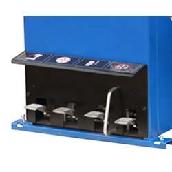 Démonte-pneus automatique à colonne inclinable 28" avec bras d'assistance DP30 - Hauvrex HC8530L - robuste et performant