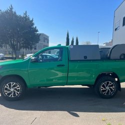 Hydrocureur combiné 4x4 Toyota Hilux - Assainissement, débouchage et nettoyage des réseaux d'égouts - Débit de 90 L/min à 175 bars, à 37 L/min à 400 bars