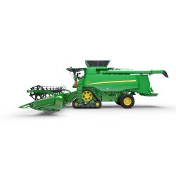T670 moissonneuse-batteuse John Deere - 335 kW / 455 ch - Moteur PowerTech PSS 9 l avec chenilles larges
