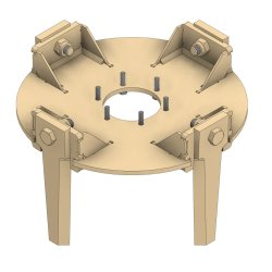 Herse rotative modulaire avec brosses de désherbage - compatible intercep Braun LUV et support pivotant mécanique modulaire
