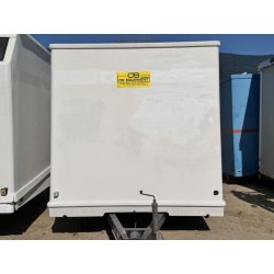 JCR Remorque cabane de chantier 2 essieux JCR 243DFRD