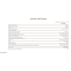 R 140 TAHK benne agricole à tandem monocoque - Romsan - capacité 14000 kg