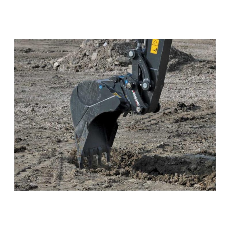 Accessoire robuste pour minipelle 4-6 tonnes avec 6 dents