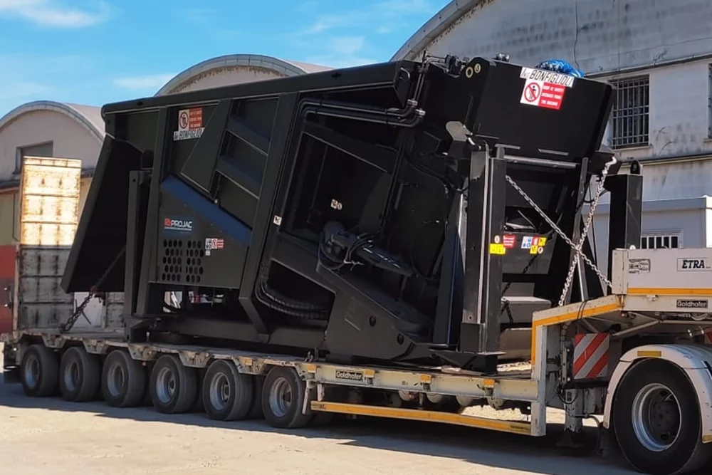 Presse-cisaille verticale autonome et mobile - Jusqu'à 3000T de force de coupe - i.CUT-2000_6