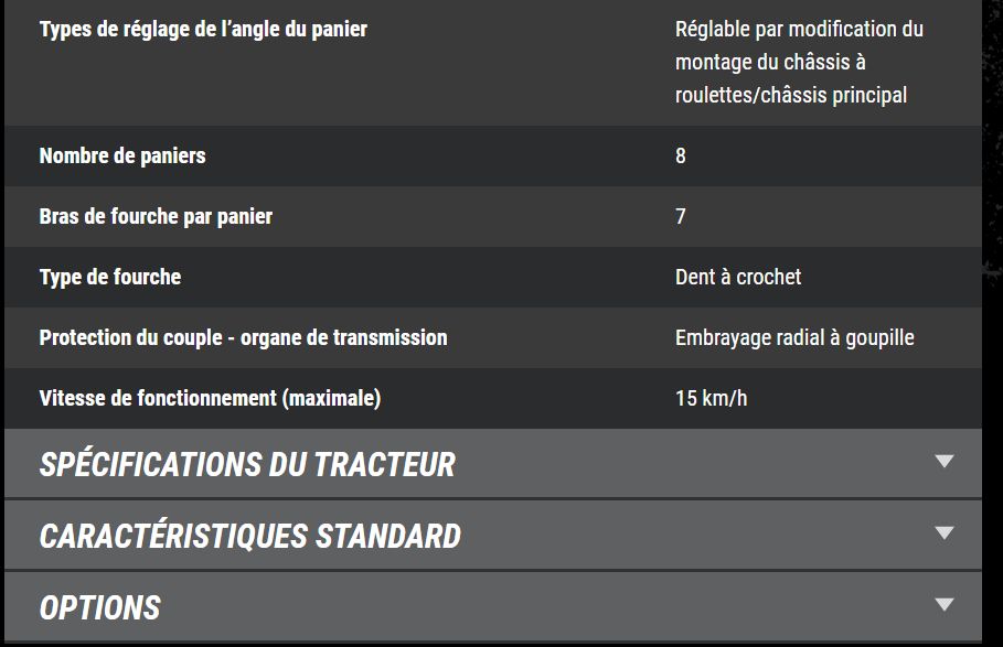 Faneuse TE330 Vermeer - Largeur de fanage 10,20 m - Facilité de transport et séchage rapide_6