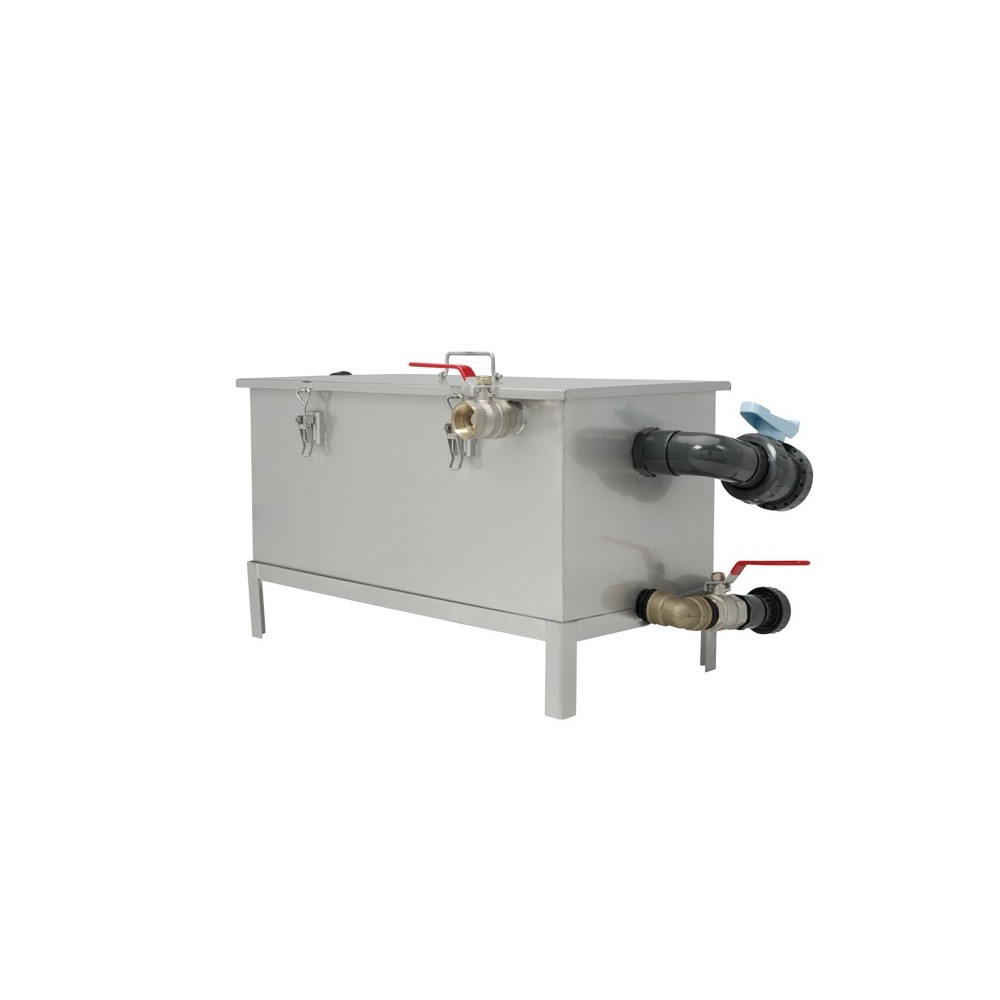 Séparateur à graisses sous plonge - BAGT 200N - 200 couverts - Inox alimentaire EN1825 - SARL Développement Durable_6