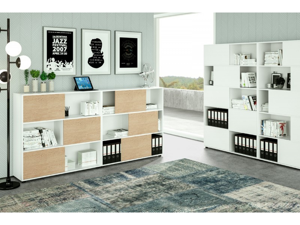 Bureau de direction design industriel BELAIR - pieds métal, bois mélaminé, finitions modernes, livraison rapide_6