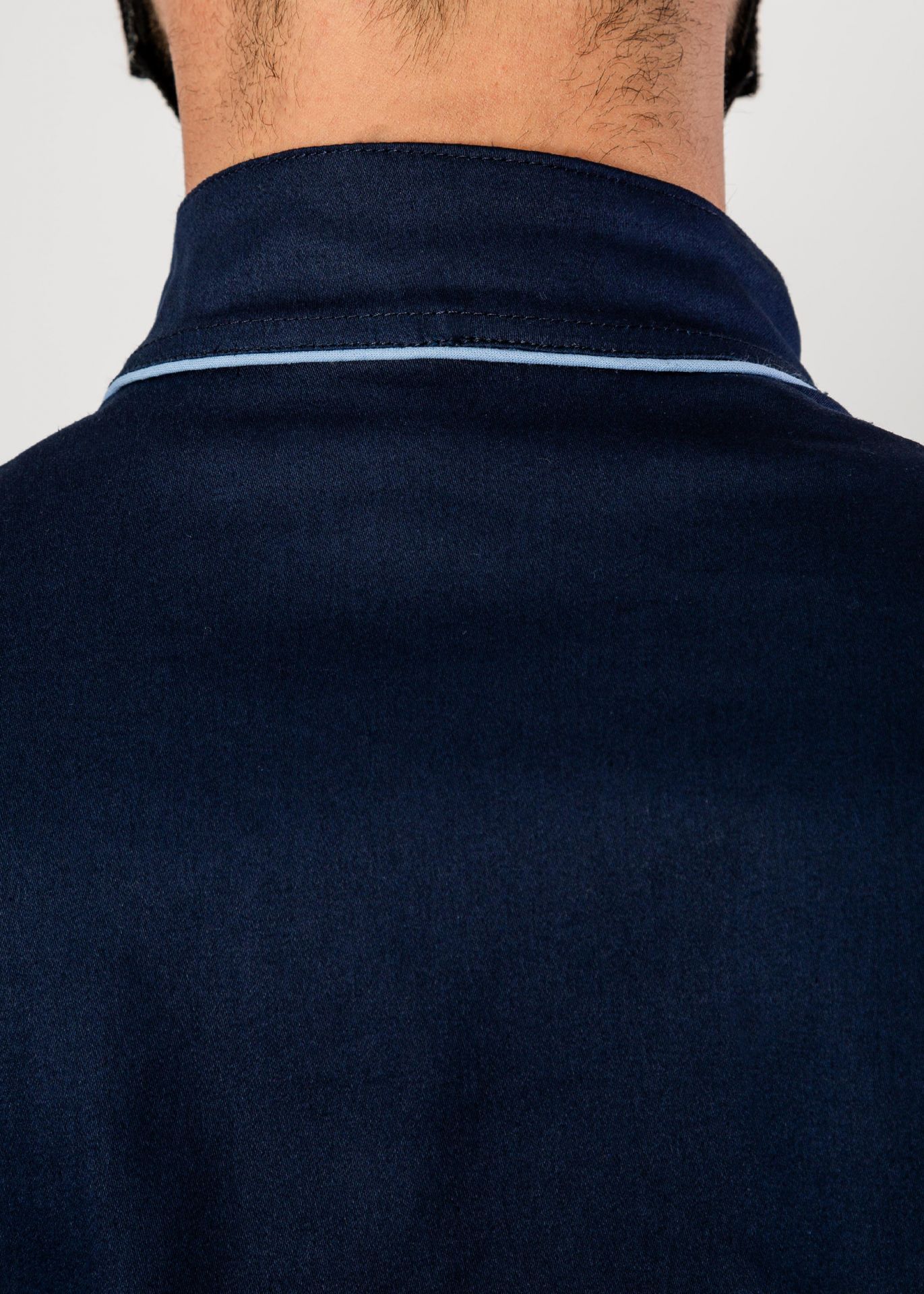 Veste de cuisine mixte - modèle Théoule - col mao - personnalisable - Made in France_6