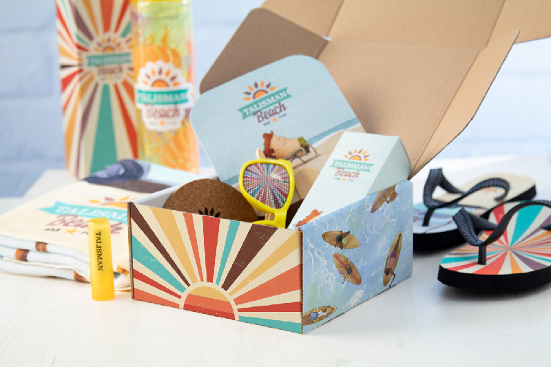 Boîte postale carrée en carton ondulé - impression couleur sur mesure avec bande auto-scellante_6