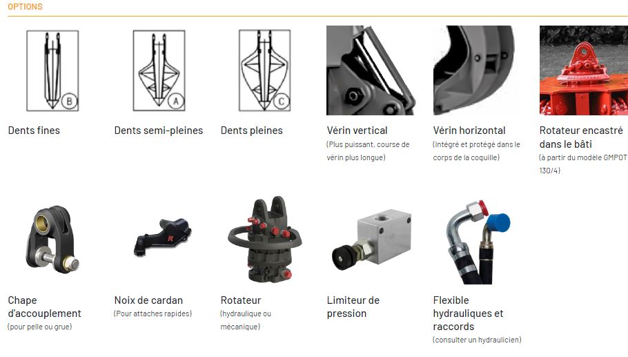 Grappin à ferraille Série GMPOT H_6