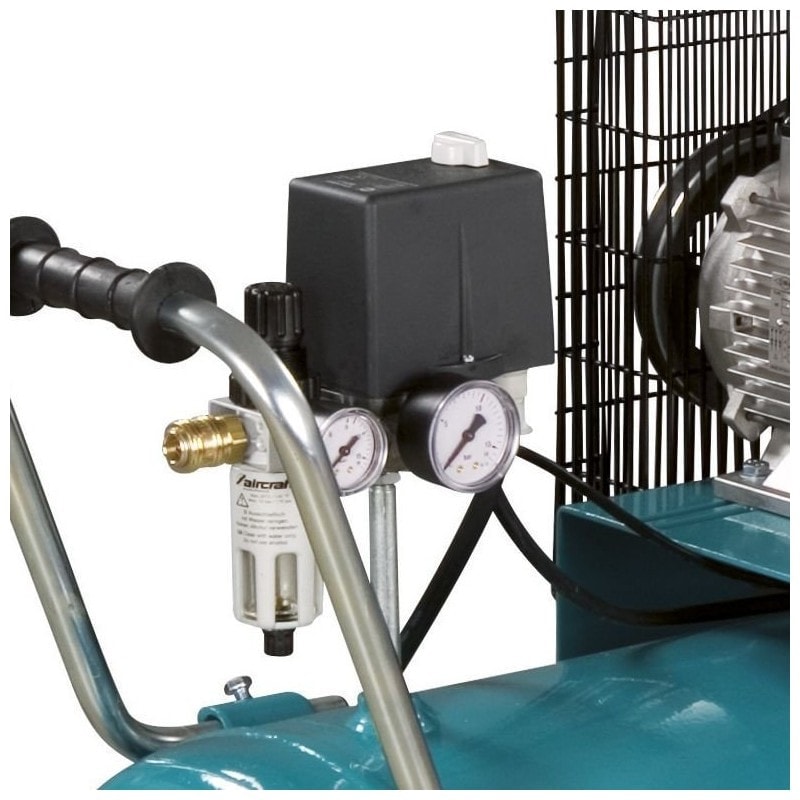Compresseur Aircraft Airstar 853/100 - 2009831 - Bicylindre performant - 850 l/min - Cuve 100L - 400V_6