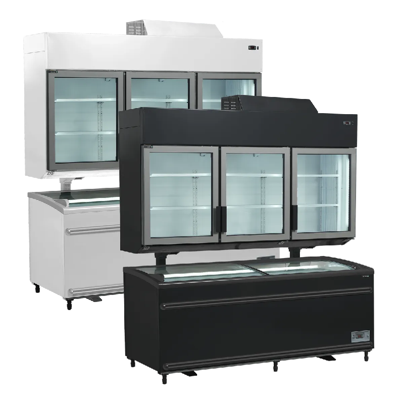 Congélateur armoire de supermarché MTF210 blanc TEFCOLD_6