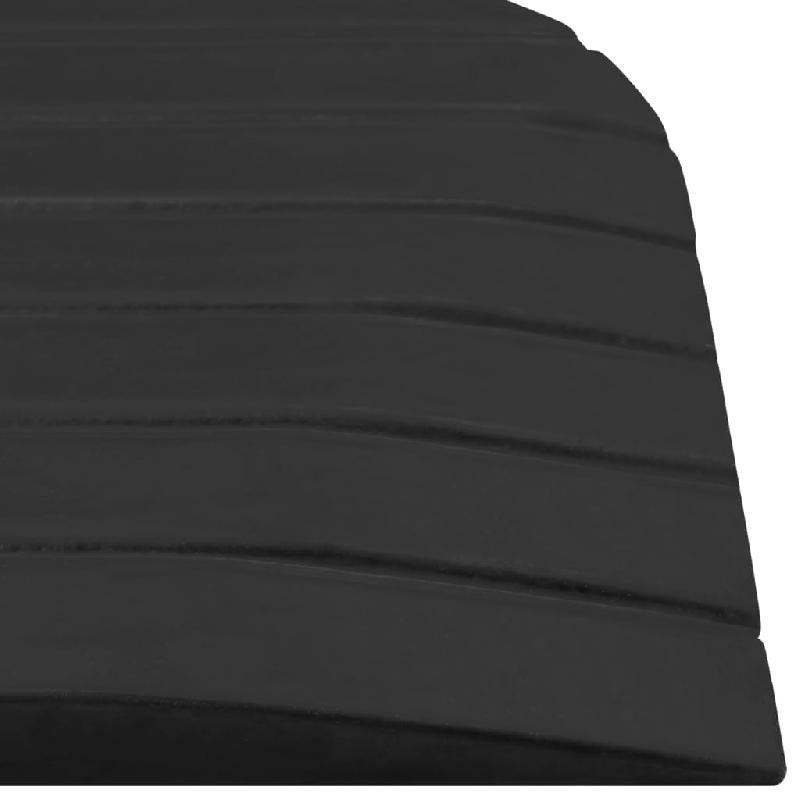 Vidaxl rampes de seuil 2 pcs 110x21x2,5 cm caoutchouc 150971_6