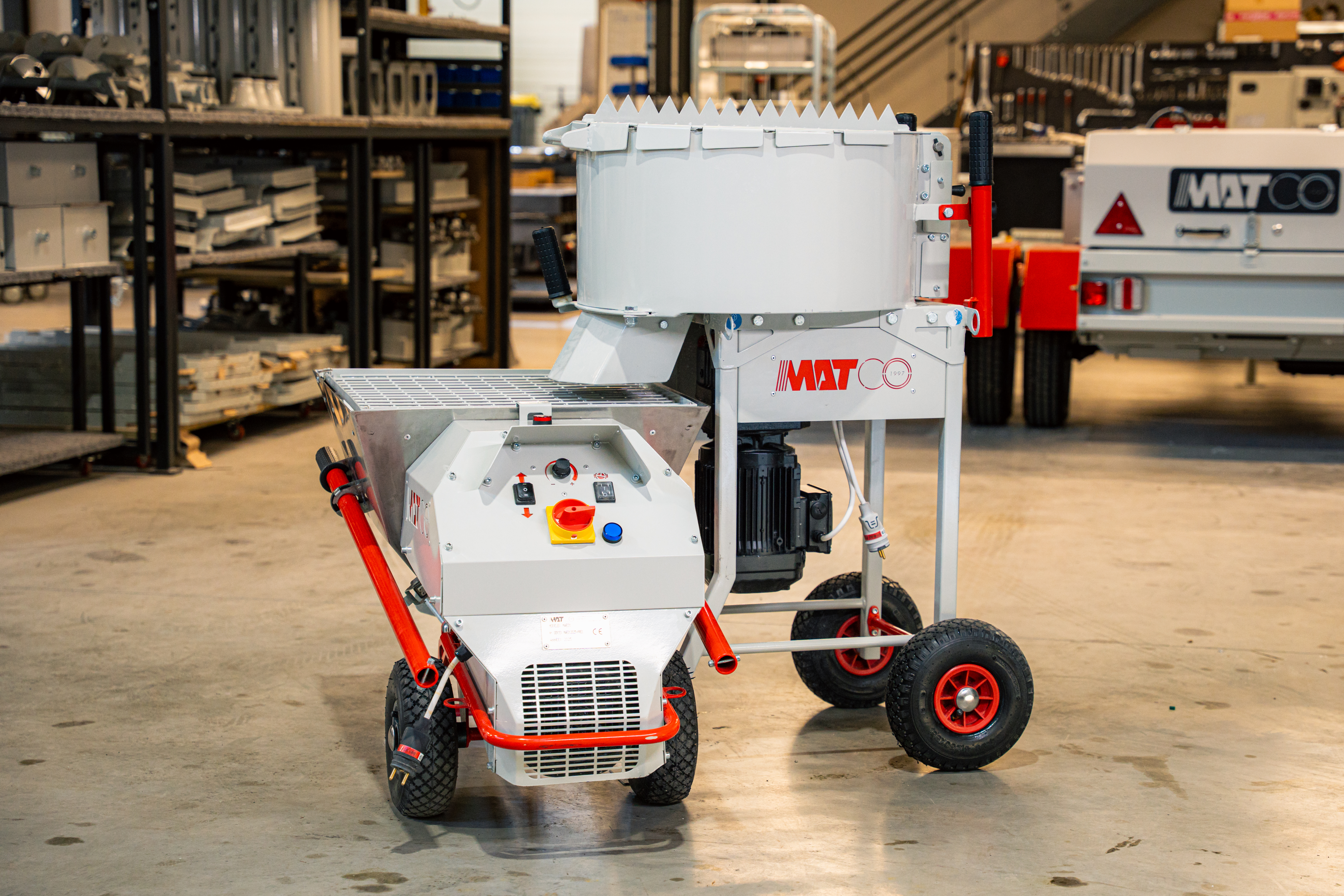 Machine à projeter électrique, compacte et simple - Débit 15 L/min -Puissance 2,2 kW - NANO_6