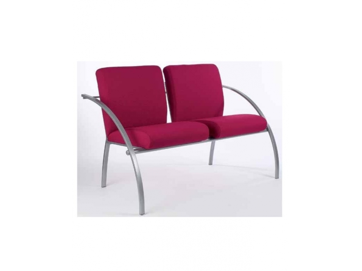 Fauteuil d'accueil tendance EVA - conception élégante, intemporelle et confortable - 1 ou 2 places_6