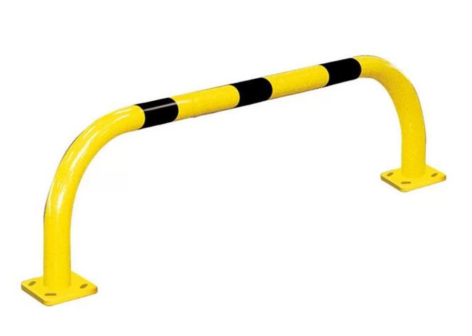 Arceau de parking Ø60 mm sur platines - 3 longueurs disponibles - acier renforcé - Hauteur 1000 mm_6