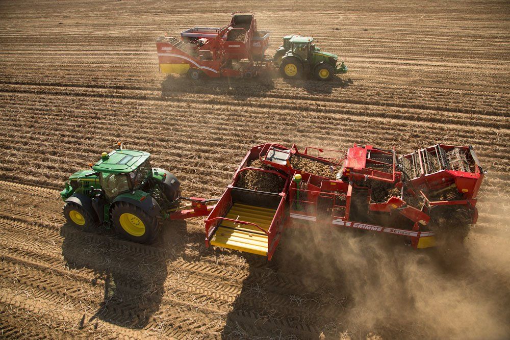 Arracheuse équipée de technologies innovantes pour confort et rendement