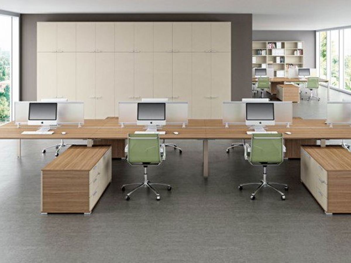 Bureau bench opératif polyvalent - GLIDER avec options de réglage et finitions haut de gamme_6