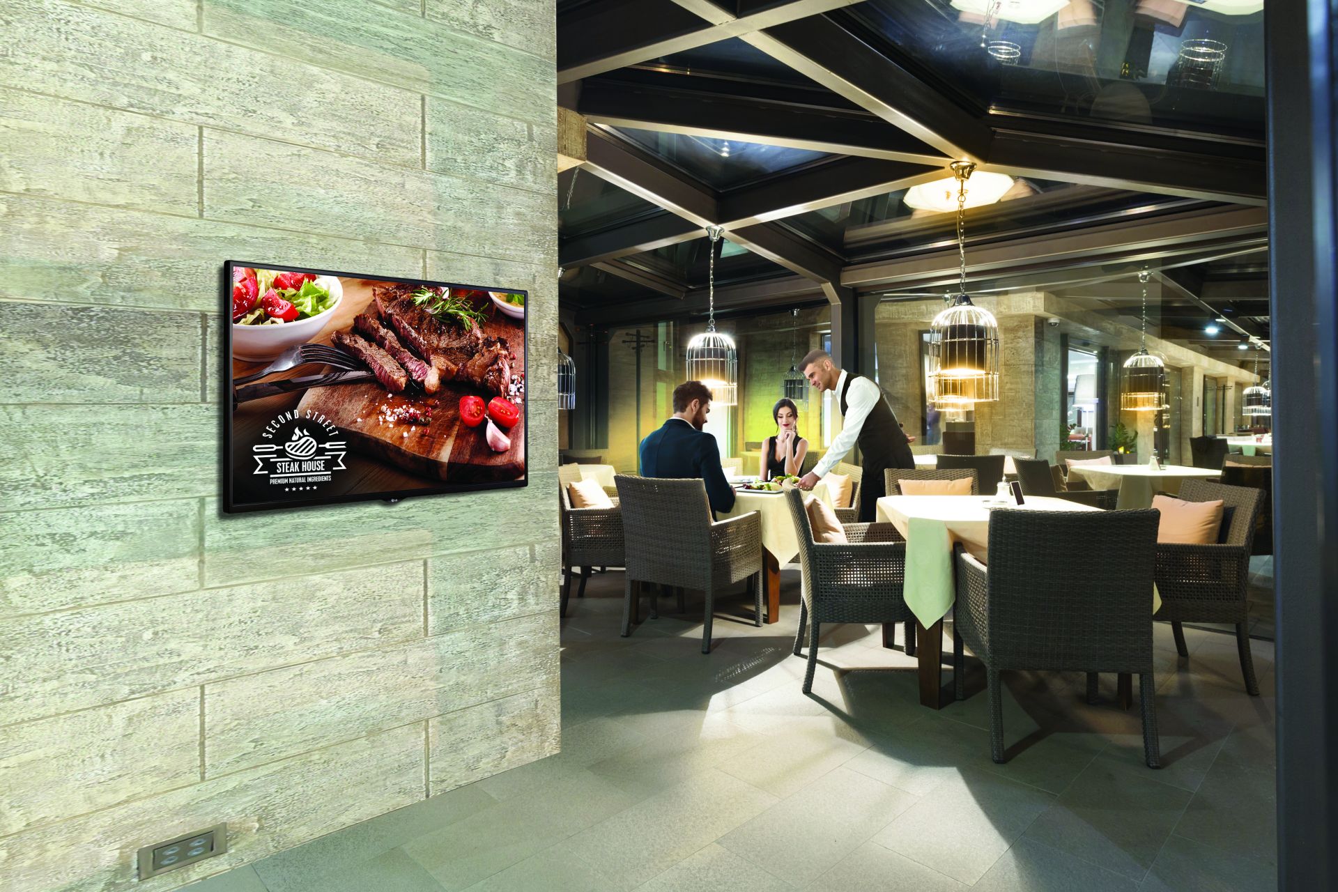Écran intérieur - LG UL - 86 pouces - Résolution 4K UHD, haut-parleurs intégrés, angle de vision 178°_0