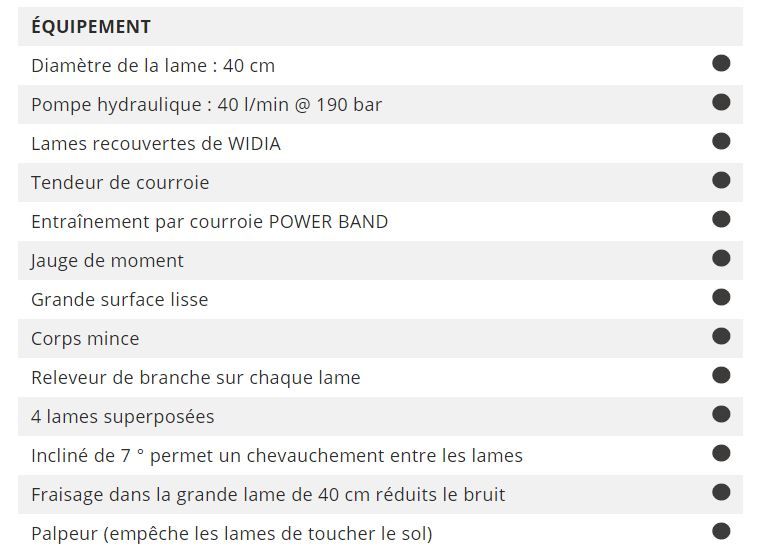 Lamier d'élagage LRS 1602 - GreenTec - grande précision et capacité élevée_6