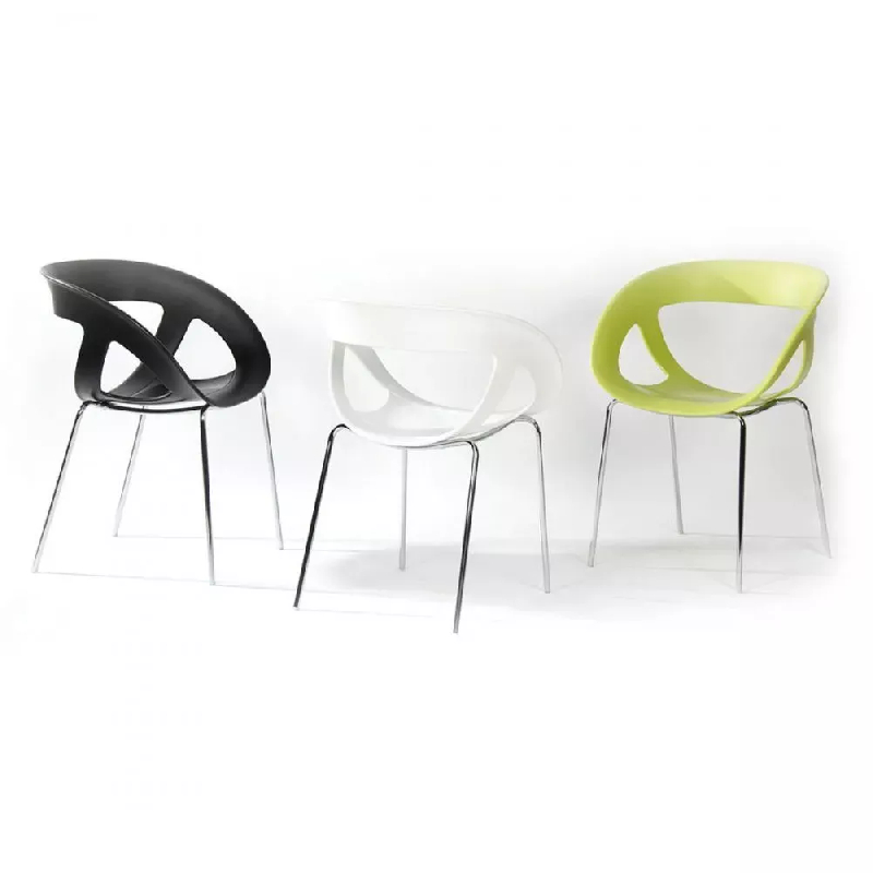 Chaise visiteur empilable So Lamezia - P15_6