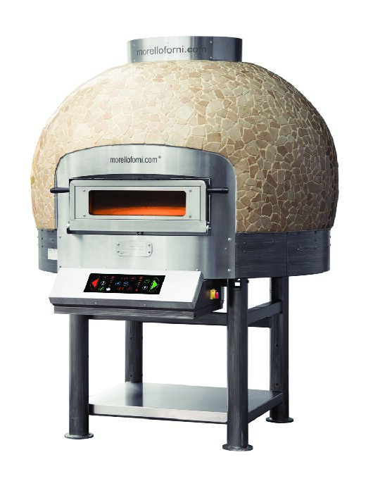 Four à pizza Morello Forni avec capacités de 90 à 150 pizzas par heure