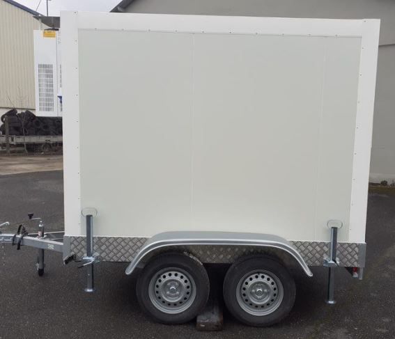 Remorque frigorifique surgelé double essieu 750kg - RAPHA 18 - Températures -15 à -23°C - Dimensions intérieures 2m20 x 1m24 x 1m60_7