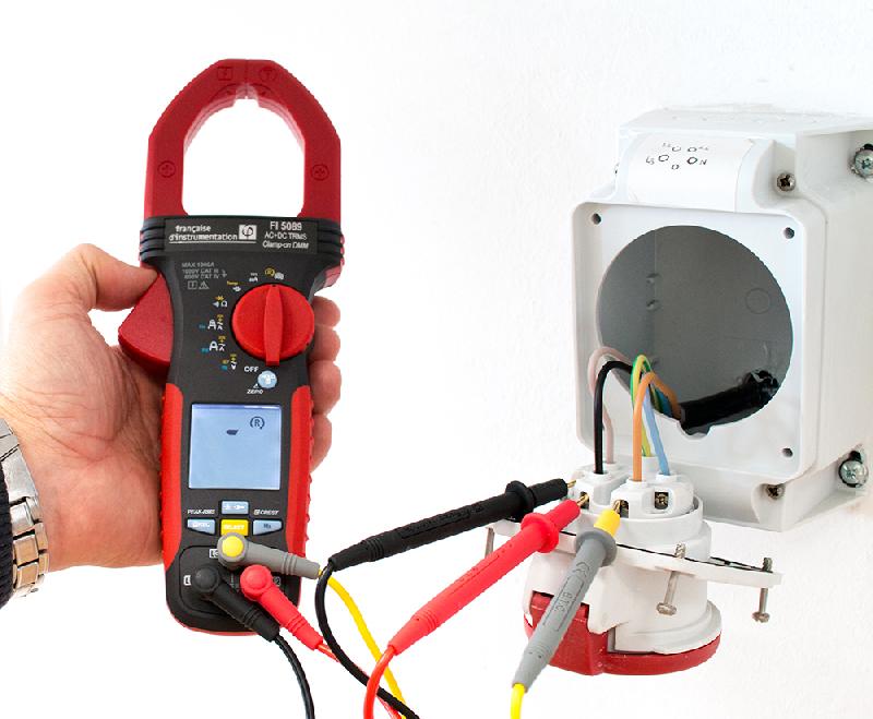 FI5086 - Pince multimètre 6000 points TRMS AC, 1000 A AC, 1000 V CATIII, 600 V CATIV, Ø51 mm - Indicateur rotation de phase_6
