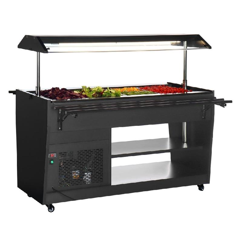 Buffet réfrigéré série G noir - Polar - PG007_6