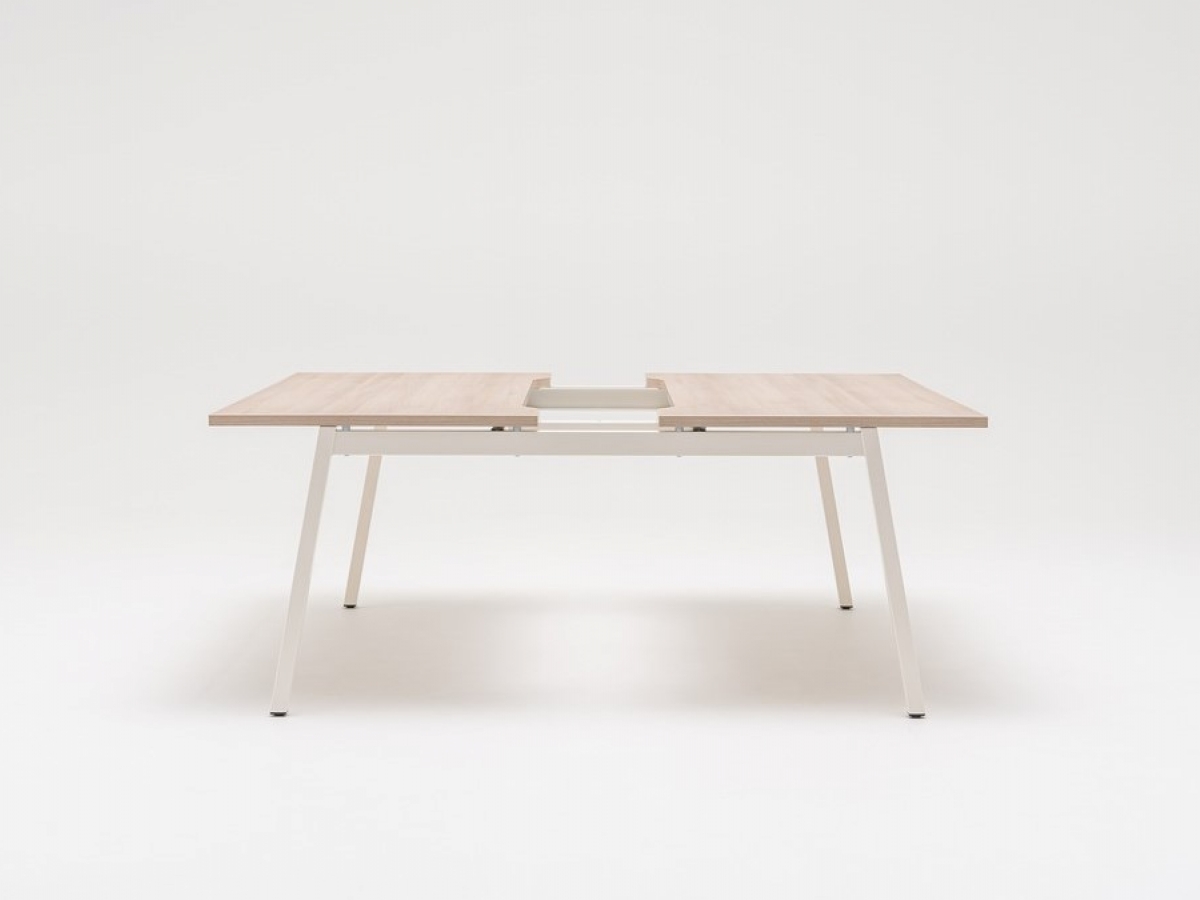 Bureau opératif administratif avec plateaux coulissants - OGI SLIDE - ergonomique et écologique_6