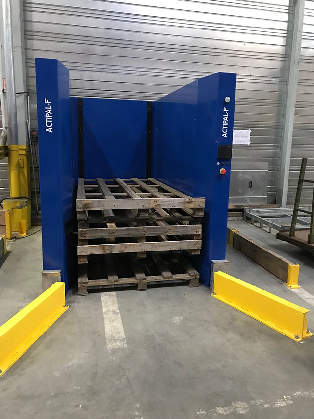 Empileur-dépileur fixe conçu pour Zone de stockage  -  capacité 15, 20, 25, 30 palettes  - disponible sur-mesure -  ACTIPAL-F_6