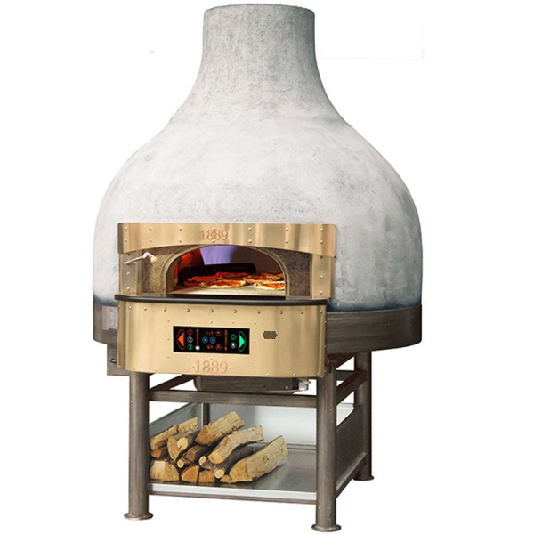 Four à pizza avec design personnalisable en coupole ou mosaïque