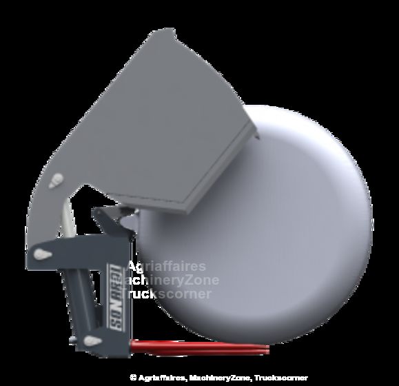 Godet désileur avec couteau d'ensilage, coupe-balles et godet universel - Sonarol WSNR1600_6